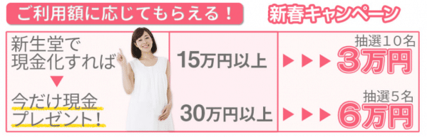 新生堂キャンペーン