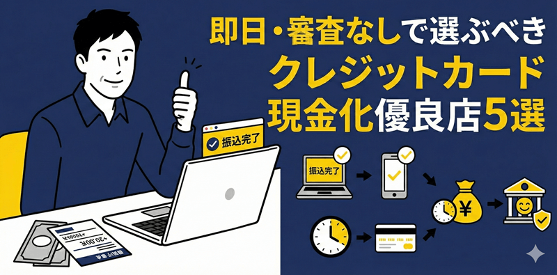 現金化 即日審査なし